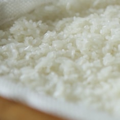 松福のあられの原材料の米